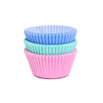 Cupcake-Kisten - Pastellfarben sortiert
