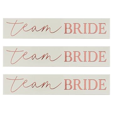 Tatouage "Team Bride"