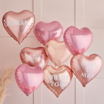 Ballons alu personnalisables - Bride to Be