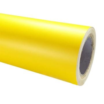 Vinyle adhésif Jaune clair - 30cm