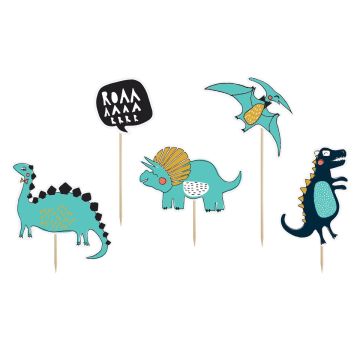 Cake toppers Dinosaures