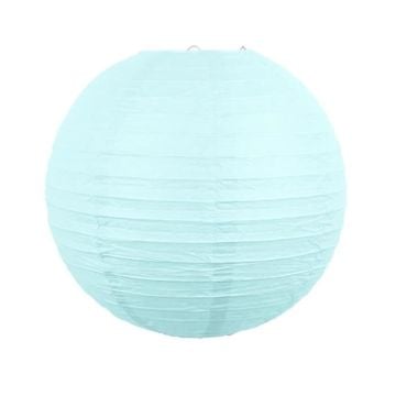 Lanterne aus Papier - 10 cm - Blau Ciel