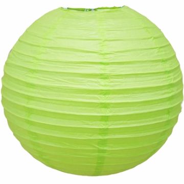 Paper lantern - 30 cm - Green