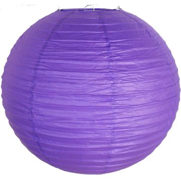 Lanterne en papier - 30 cm - Violet