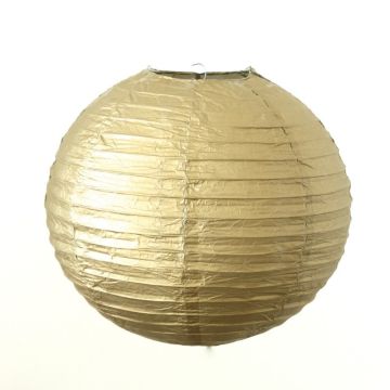 Papierlaterne - Gold 40cm
