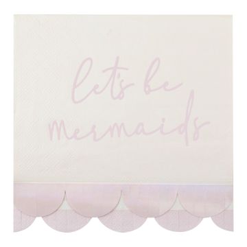 Iridescent Mermaid Towels (16pcs)