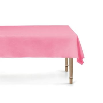 Nappe en plastique - Rose foncé
