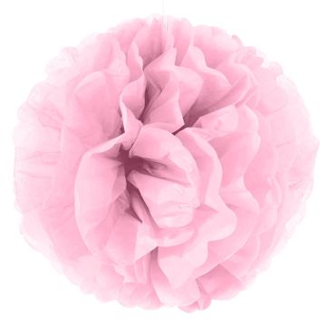 Pink Paper Pompon - 30cm