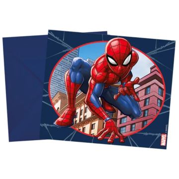 Einladungen - Spiderman (6pcs)