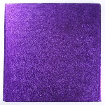 Tablett Quadratisch Violett 25x25cm (12mm)