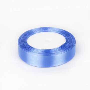 Satin ribbon 2cm - Blue (20m)