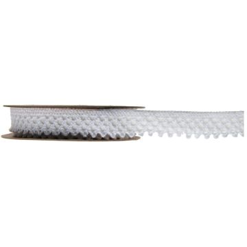 Selbstklebendes Spitzenband 1,5cm - Weiß (3m)