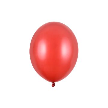 Ballons Rouge Métallisé 30cm 