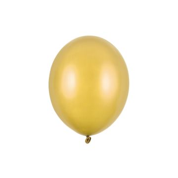Gold Metallic Balloons 30cm (50 pcs)