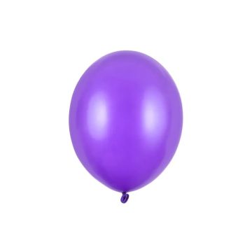 Luftballons Metallic Lila 30cm (10St.)