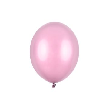 Ballons Rose Clair Métallisé 30cm (50pcs)