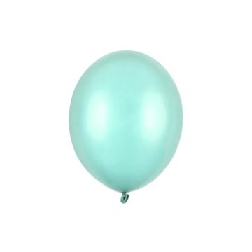 Ballons Menthe Métallisé 30cm (50pcs)