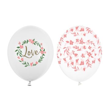 Ballons assortis - Love (50pcs)