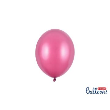 Balloons 12cm Pink metallic (100pcs)