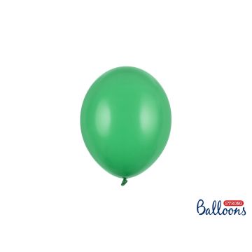Balloons 12cm Pastel emerald green (100pcs)