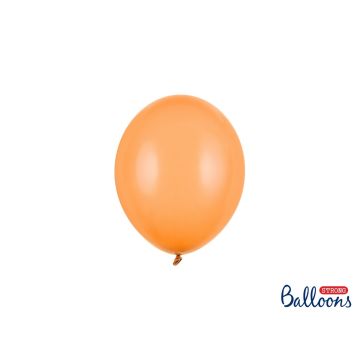 Luftballons 12cm Orange Pastell (100Stk)
