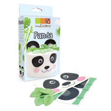 Panda-Deko-Kit (ungesäuert)