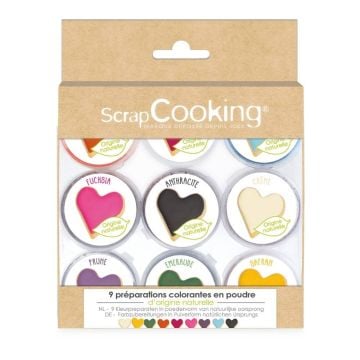 Kit 9 colorants poudre naturelle