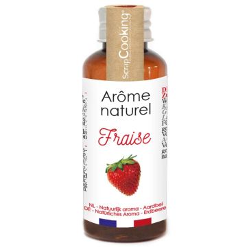 Flüssiges natürliches Aroma Erdbeere (40ml)