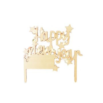 Cake Topper - LED - Happy New Year