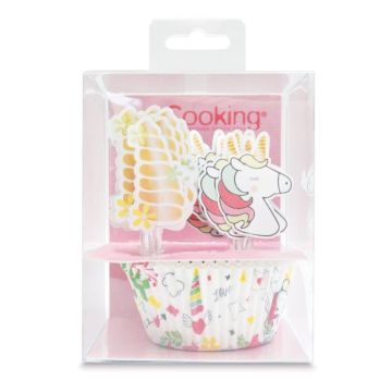 Caissettes à cupcakes - Licorne (24pcs)