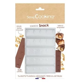 Halbstarres Silikonform Choco Snack