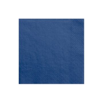 Serviettes de table - Bleu Roi (20pcs)