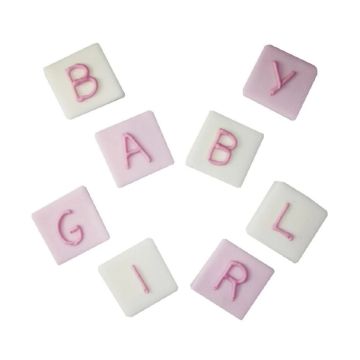 Sugar ornaments - Baby Girl