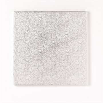 Quadratisches Tablett Silber (12mm)
