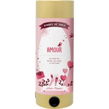 Bombe de table réutilisable - Amour (FR)
