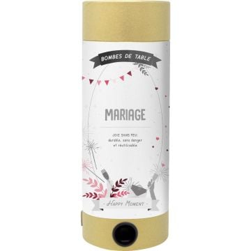 Bombe de table réutilisable - Mariage (FR)