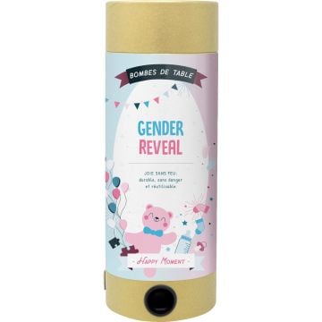 Bombe de table réutilisable - Gender Reveal Garçon (FR)