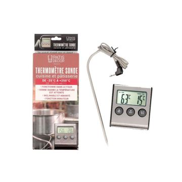 Digitales Thermometer mit Sonde 