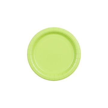 Assiettes Vert clair 18cm (6pcs)
