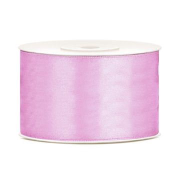 Satin ribbon 38mm Pink blush (25m)