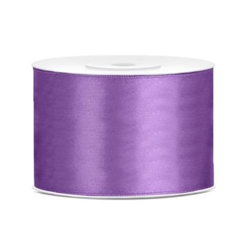 Satin ribbon 50mm Lavender (25m)
