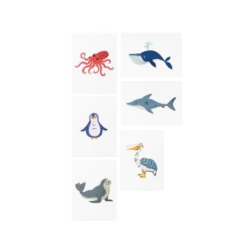 Tattoos - AR Ocean Animals