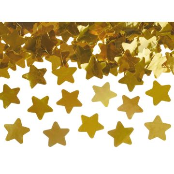 Confetti cannon - Gold stars 40cm