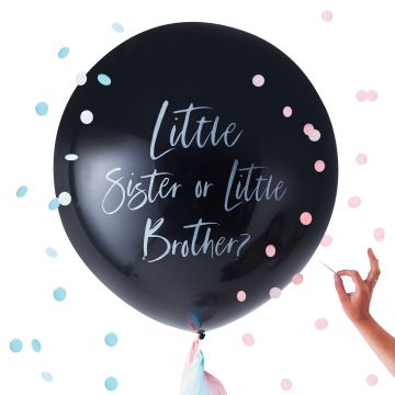 Ballon Little Sister or Little Brother?