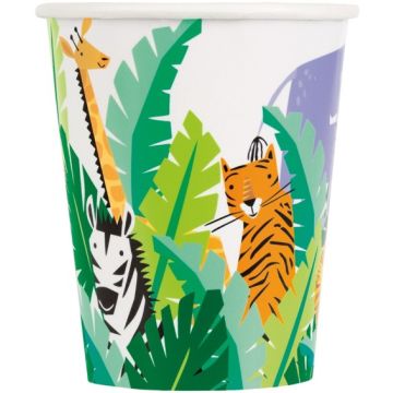 Safari cups (8pcs)