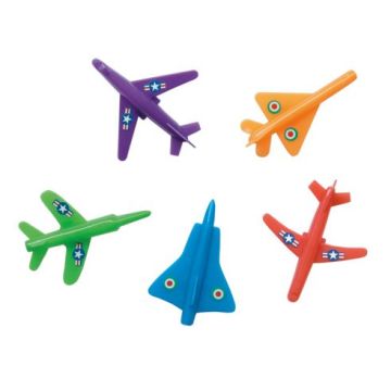 Plastic airplanes (5pcs)