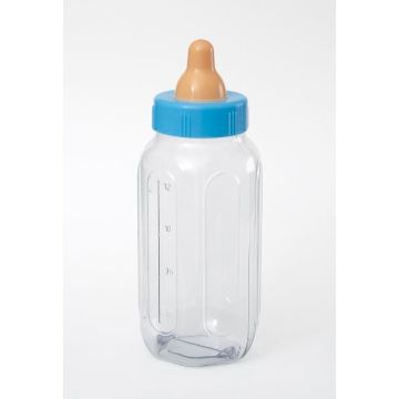 Spardose Babyflasche blau (28cm)
