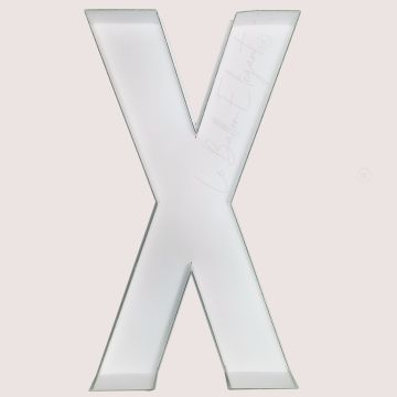 Structure Letter X 100cm - The Elegant Balloon