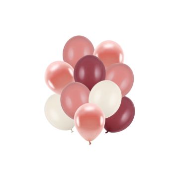 Ballons latex - Mix Rose