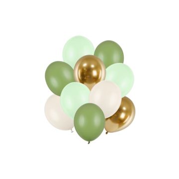 Ballons latex - Mix Vert